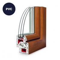 PVC okno balkony Elegance bílý profil